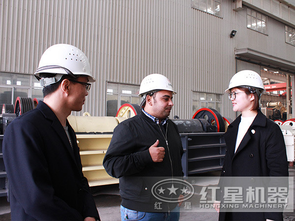 國(guó)外用戶(hù)來(lái)廠考察