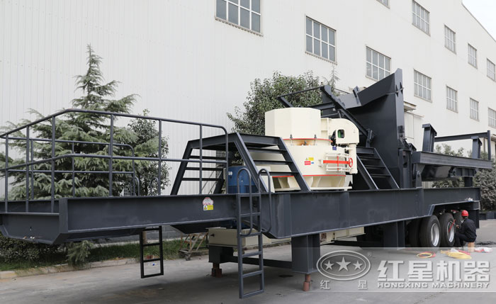 輪胎式移動制砂機 輪胎式移動制砂機