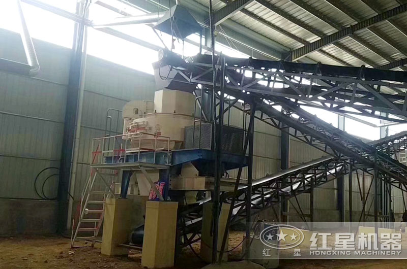 室內(nèi)制砂生產(chǎn)線