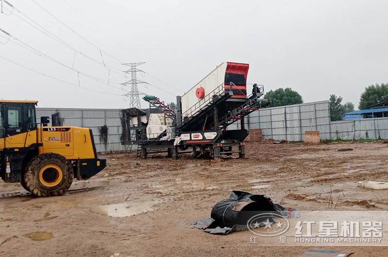 河北省移動式錘破制砂機上哪里買，大概多少錢