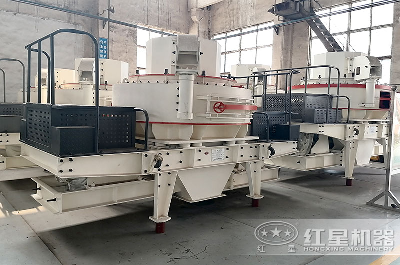 新型鵝卵石制砂機(jī)車間實(shí)拍圖片 新型鵝卵石制砂機(jī)車間實(shí)拍圖片