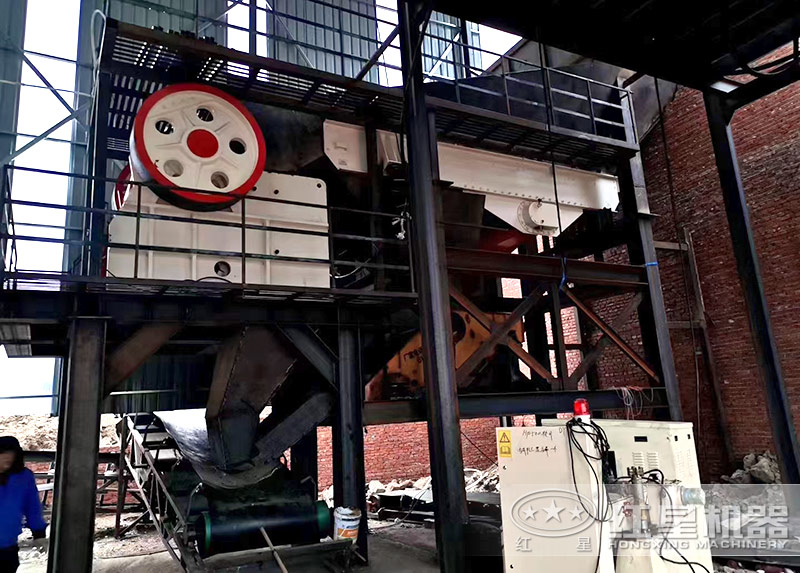 57鄂式破碎機(jī)一小時(shí)可以產(chǎn)多少，附生產(chǎn)線案例