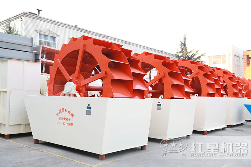 大型輪斗式洗砂機(jī)參數(shù)，工作視頻及廠家介紹