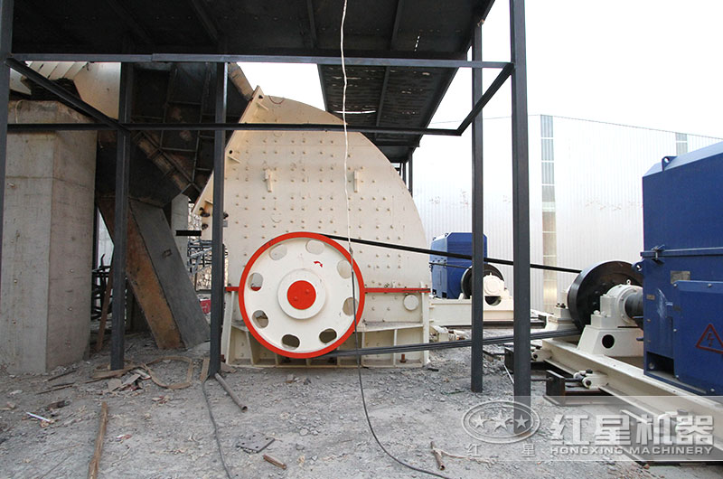 大口徑重錘式破碎機，一次破碎一次成型